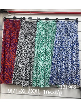 Spódnica długa damskie , size m-2xl, paczka 10szt,mix kolor