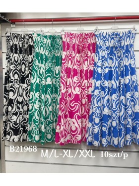 Spódnica długa damskie , size m-2xl, paczka 10szt,mix kolor