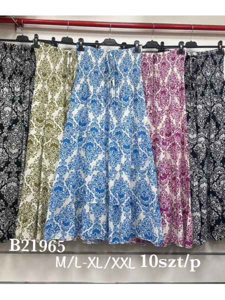 Spódnica długa damskie , size m-2xl, paczka 10szt,mix kolor
