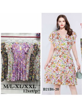 Sukienki damskie , size m-2xl, paczka 12szt,mix kolor