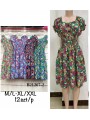 Sukienki damskie , size m-2xl, paczka 12szt,mix kolor