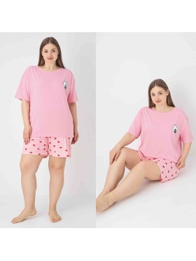 Piżamy damskie Włoski ,size uni ,paczka 6szt mix kolor