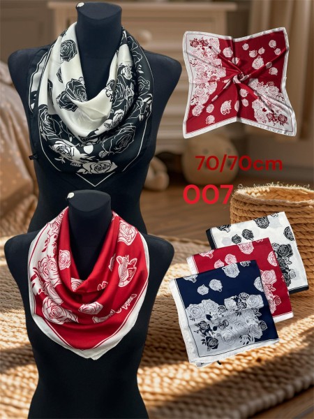 Szaliki Damskie , size standard (12szt/paczka) mix kolor,