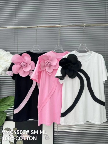 Bluzki damskie , size s-l, paczka 12szt, mix kolor