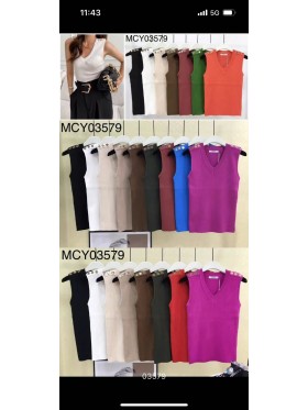 Bluzki damskie , size uni, paczka 12szt, mix kolor