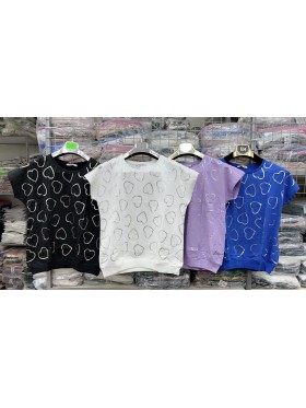 Bluzki damskie , size uni, paczka 8szt, mix kolor