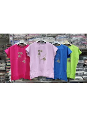 Bluzki damskie , size uni, paczka 8szt, mix kolor