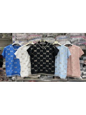 Bluzki damskie , size uni, paczka 12szt, mix kolor
