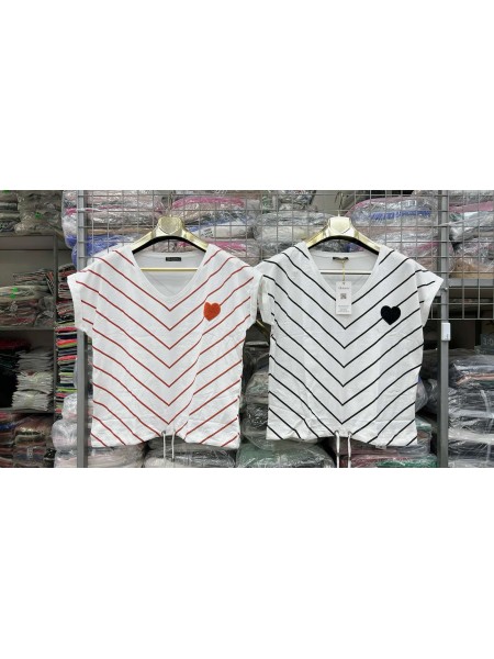Bluzki damskie , size uni, paczka 8szt, mix kolor