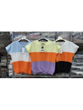 Bluzki damskie , size uni, paczka 8szt, mix kolor