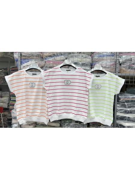 Bluzki damskie , size uni, paczka 8szt, mix kolor