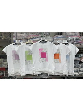 Bluzki damskie , size uni, paczka 10szt, mix kolor
