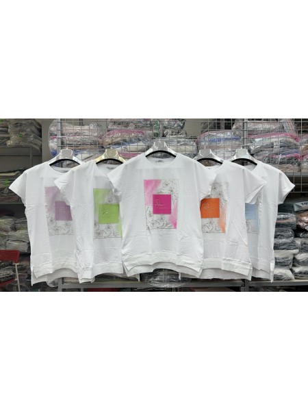 Bluzki damskie , size uni, paczka 10szt, mix kolor