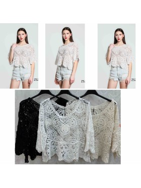 Bluzki damskie , size uni, paczka 6szt, mix kolor