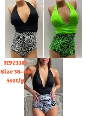 Stroje kąpielowe  damskie , size 38-46, paczka 5szt, 1kolor