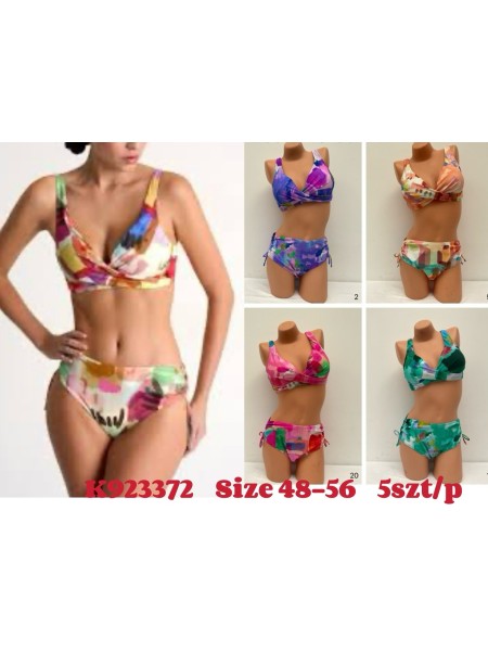 Stroje kąpielowe  damskie , size 48-56, paczka 5szt, 1kolor