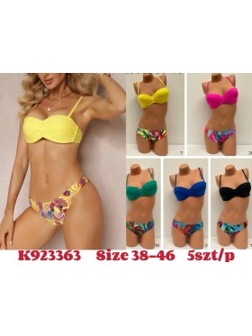 Stroje kąpielowe  damskie , size 38-46, paczka 5szt, 1kolor
