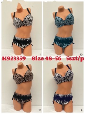 Stroje kąpielowe  damskie , size 48-56, paczka 5szt, 1kolor