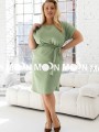 Sukienki damskie polsskie , size 2xl-4xl, paczka 6szt, 1kolor