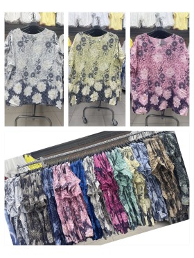Bluzki damskie wloskie, sizeuni, paczka 6szt,mix kolor