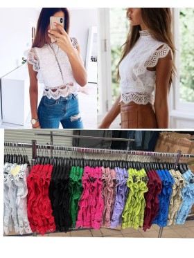 Bluzki damskie wloskie, sizeuni, paczka 6szt,mix kolor