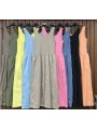 Sukienki damskie wloskie, size uni , paczka 6szt,mix kolor