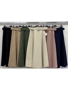 Spódnica damskie wloskie, size uni, paczka 6szt,mix kolor