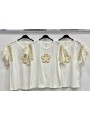Bluzki damskie wloskie, size  uni, paczka 6szt,1kolor