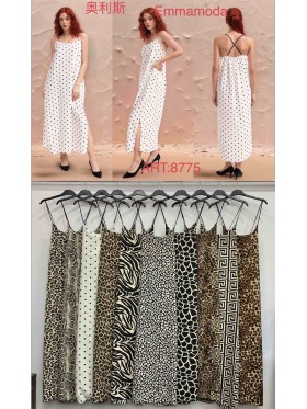 Sukienki damskie wloskie, size uni , paczka 6szt,mix kolor