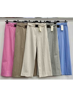 Spodnie damskie wloskie, size uni, paczka 6szt,mix kolor
