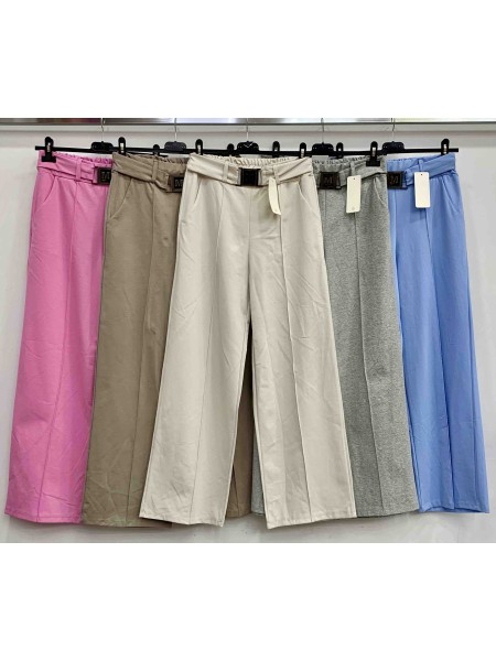 Spodnie damskie wloskie, size uni, paczka 6szt,mix kolor