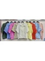 Bluzki damskie wloskie, size  uni, paczka 6szt,mix kolor