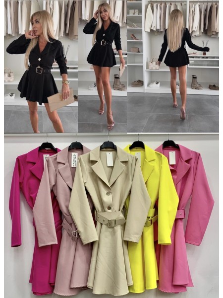 Sukienki damskie wloskie, size uni , paczka 6szt,mix kolor