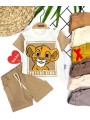 Komplet dzieciece rozm 9-24M, paczka 4szt, 1 kolor