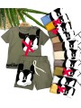 Komplet dzieciece rozm 9-24M, paczka 4szt, 1 kolor