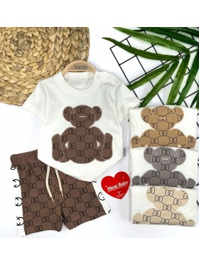 Komplet dzieciece rozm 9-24M, paczka 4szt, 1 kolor
