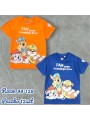 Bluzka dzieciece rozm 98-128, paczka 12szt, mix kolor