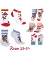SKARPETY /STOPKI DZIECIĘCE. SIZE 23-34 (24 PAR/PACZKA) KOLOR JAK NA ZDZIĘCIU