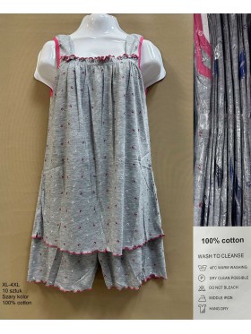 Piżama damskie , size xl-4xl, paczka 10szt,1kolor