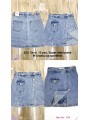 Spódnica krótka jeansowa damska ,size xs-xl,paczka 12szt ,