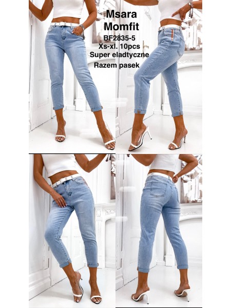 Jeansy damskie M'sara,size xs-xl ,paczka 10szt ,