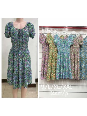 Sukienki damskie , size m-2xl, paczka 12szt,mix kolor