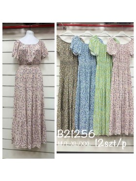 Sukienki damskie , size m-2xl, paczka 12szt,mix kolor