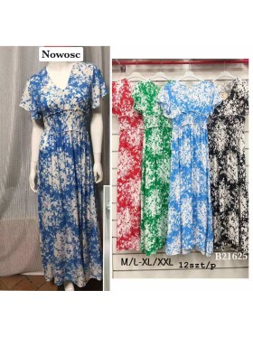 Sukienki damskie , size m-2xl, paczka 12szt,mix kolor