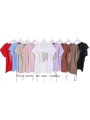 Bluzki damskie , size uni, paczka 12szt,mix kolor