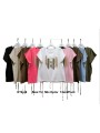 Bluzki damskie , size uni, paczka 12szt,mix kolor