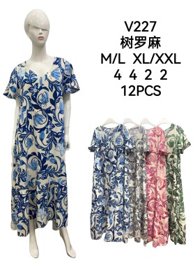 Sukienki damskie , size m-2xl, paczka 12szt,mix kolor