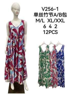 Sukienki damskie , size m-2xl, paczka 12szt,mix kolor
