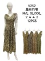 Sukienki damskie , size m-2xl, paczka 12szt,mix kolor
