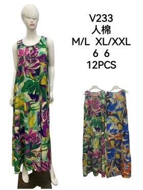 Sukienki damskie , size m-2xl, paczka 12szt,mix kolor
